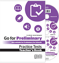 Go For Preliminary Practice Tests Teacher's Pack (Self Study Pack with Resource CD+Class CD)