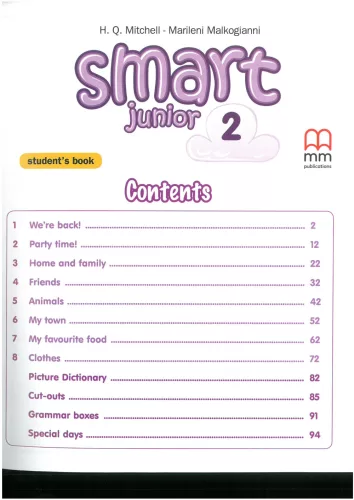 Smart Junior 2 Student's Book